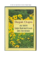 As Sete Leis Espirituais do Sucesso [Deepak Chopra].pdf